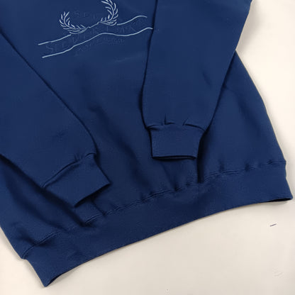 Silver Lake College Vintage Embroidered Sweatshirt - SanTee Heavyweight- Large