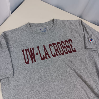 UW LaCrosse Champion T-Shirt - Large