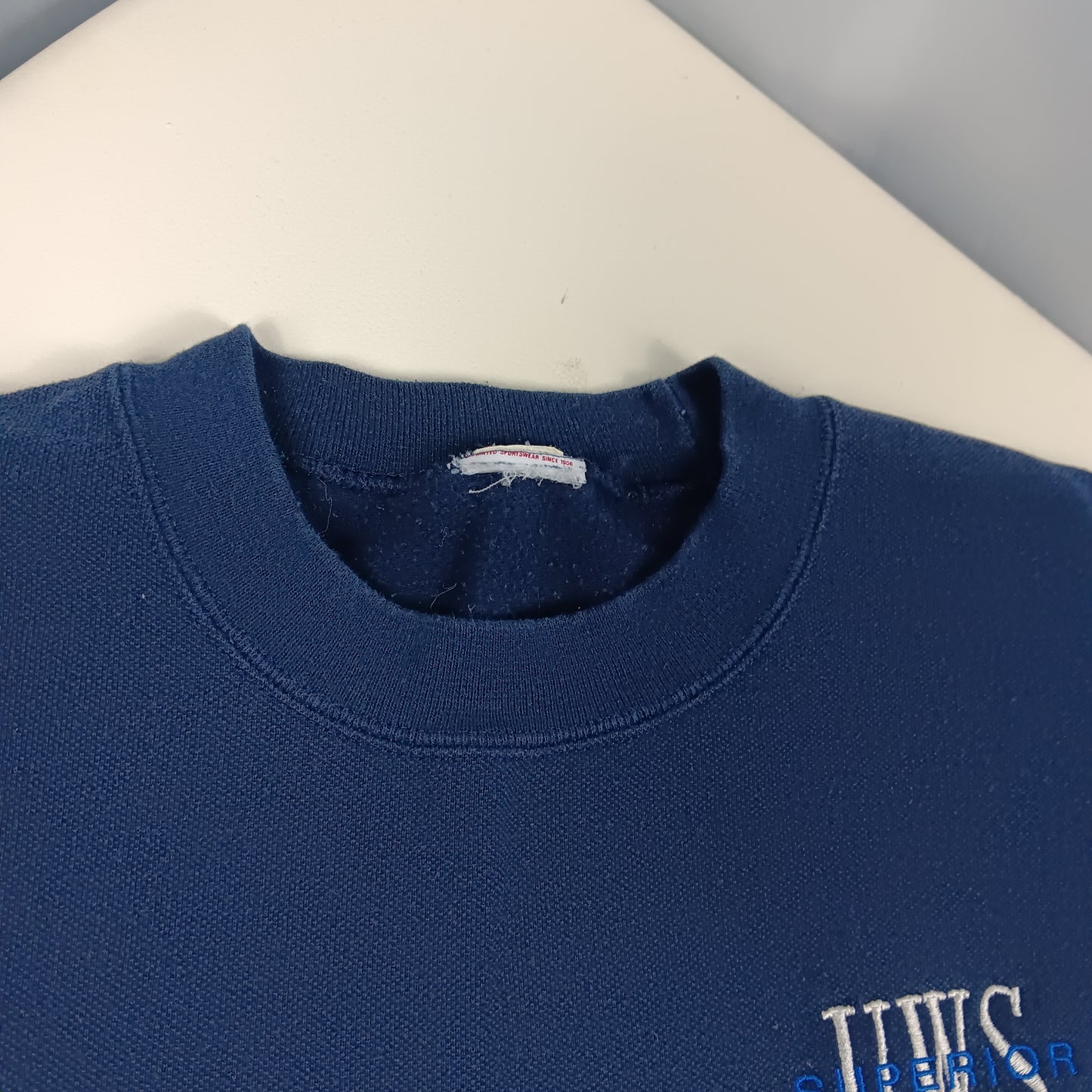 UW Superior Vintage Embroidered Crewneck - XXL