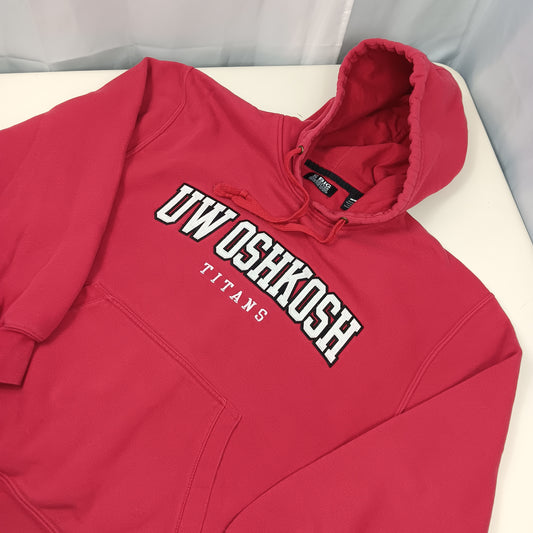 UW Oshkosh Titans Vintage Hoodie Alternate Colorway - Large - Gear For Sport