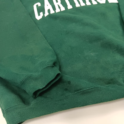 Carthage College Vintage Sweatshirt - XXL - Cotton Exchange