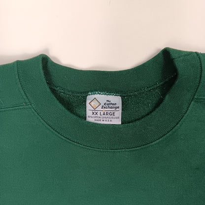 Carthage College Vintage Sweatshirt - XXL - Cotton Exchange