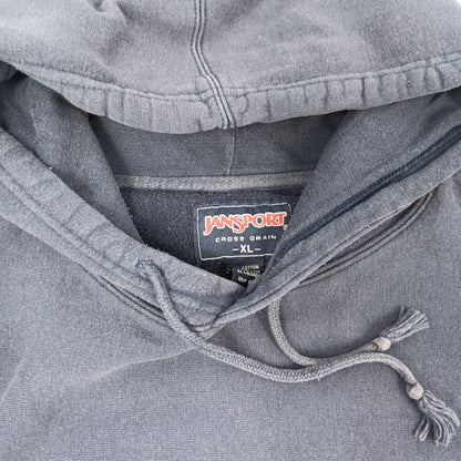 UW Stout Blue Devils Embroidered Hoodie - XL - Jansport