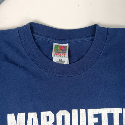 Marquette University "Bring Your Game Face" Fan Shirt - XL - Fruit Of The Loom