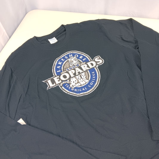 Lakeshore Technical College Snow Leopords Longsleeve Shirt - Large - Port & Co