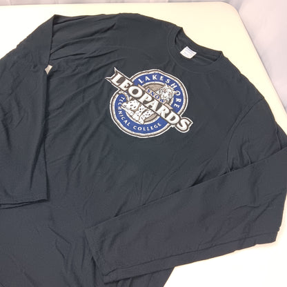 Lakeshore Technical College Snow Leopords Longsleeve Shirt - Large - Port & Co