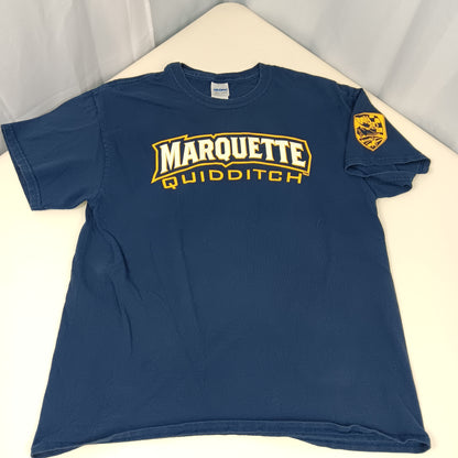 Marquette University Quidditch Team Shirt - Large - Gildan