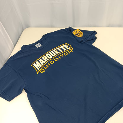 Marquette University Quidditch Team Shirt - Large - Gildan