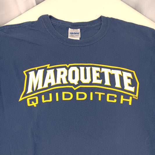 Marquette University Quidditch Team Shirt - Large - Gildan
