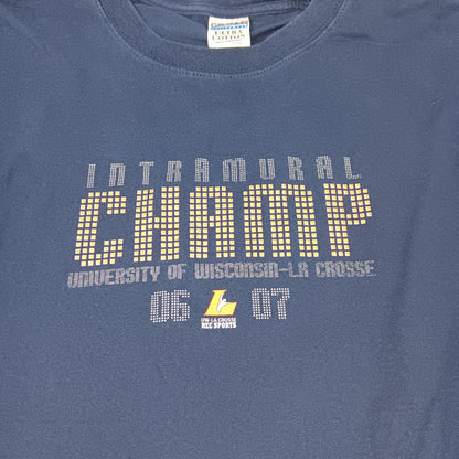 UW LaCrosse Intermural Champion Shirt - 2007 - XXL - Gildan