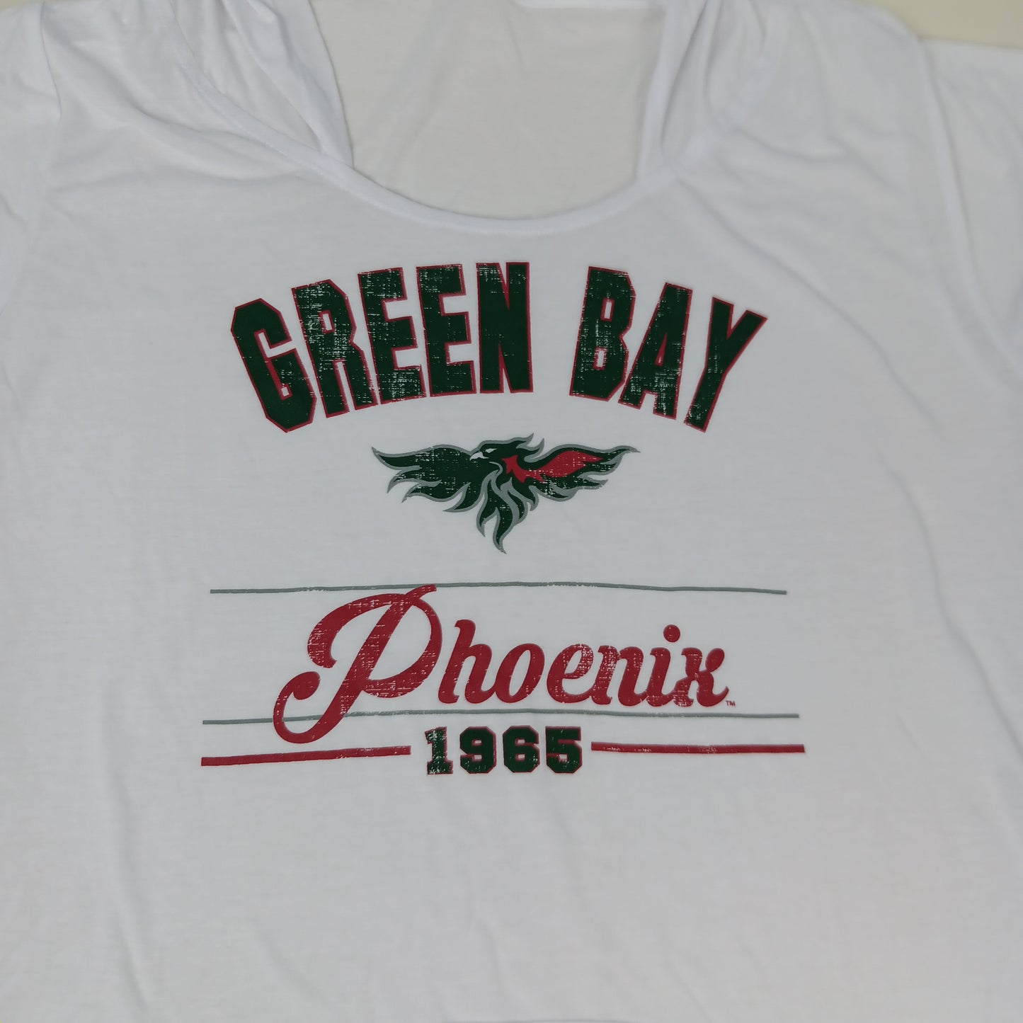 UW Green Bay Phoenix Women's Short Sleeve Hoodie - Small
