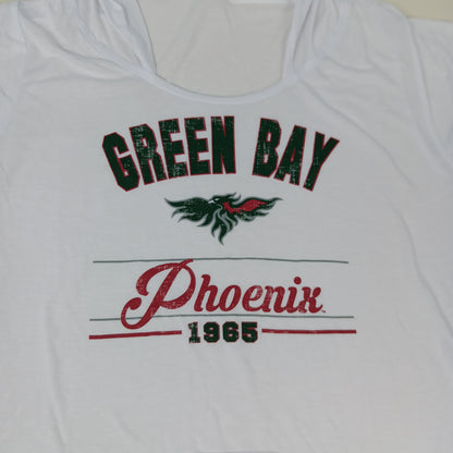 UW Green Bay Phoenix Women's Short Sleeve Hoodie - Small