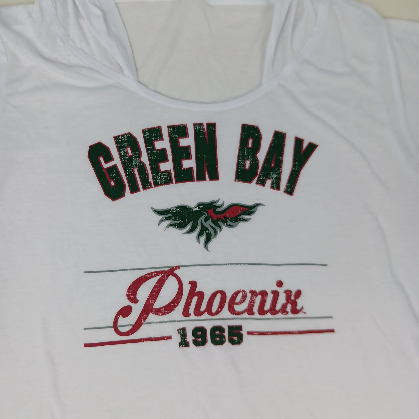UW Green Bay Phoenix Women's Short Sleeve Hoodie - Small