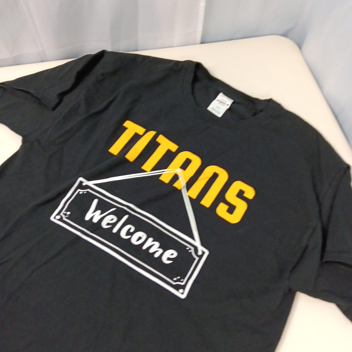 UW Oshkosh Titans Welcome Week Shirt - Large - Hanes