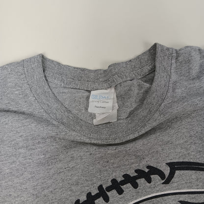 UW Whitewater Warhawks Football "6x Champions" Shirt - Large - Gildan