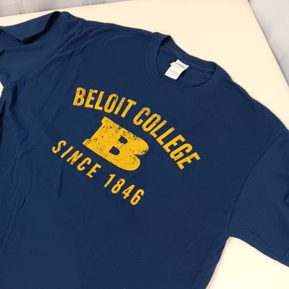 Beloit College Spellout Logo Shirt - Large - Gildan