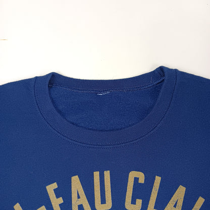 UW Eau Claire Blugolds Logo Crewneck - Small