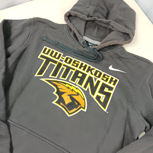 UW Oshkosh Logo Hoodie - Medium - Nike