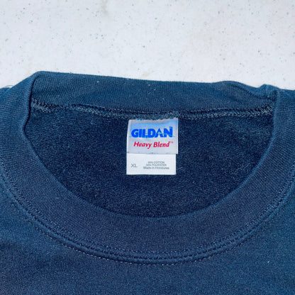 UW Whitewater Warhawks Football Crewneck - X Large - Gildan