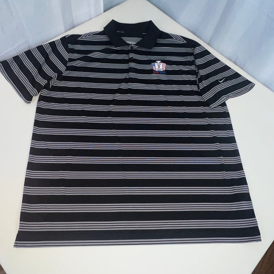 Nike Golf Polo XL Blackwolf Run 2012 US Womens Open Dri Fit