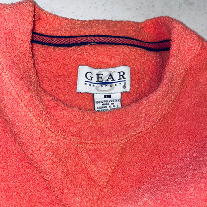 UW Platteville Pioneers Vintage Orange Crewneck - Large - Embroidered