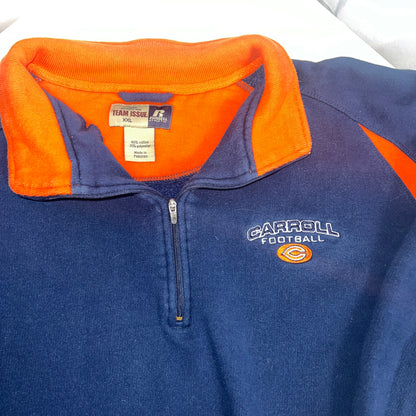 Carroll University Pioneers XXL 1/4 Zip - Football Team Issued