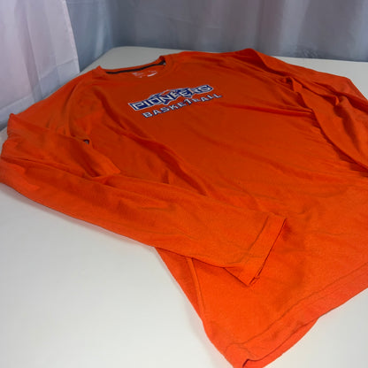 UW Platteville Pioneers Basketball Long Sleeve Shirt - Large - Adidas