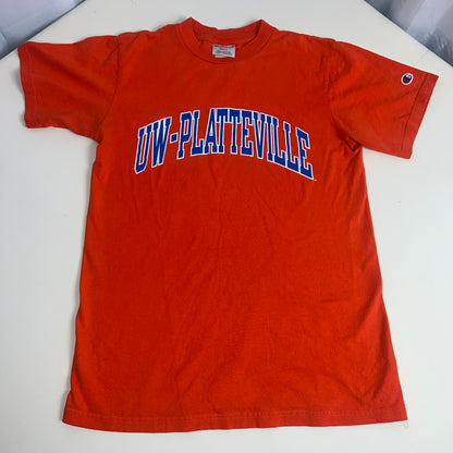 UW Platteville Pioneers Vintage Champion T-Shirt - Small