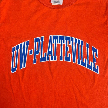 UW Platteville Pioneers Vintage Champion T-Shirt - Small