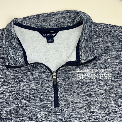 Marquette University Business School 1/4 Zip - Large - Sport-Tek