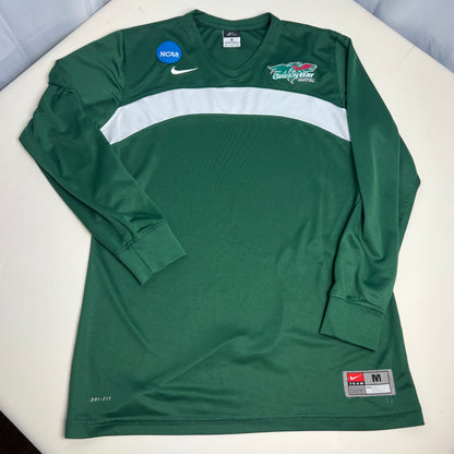 UW Green Bay Phoenix Basketball Nike Longsleeve Warm Up - Medium - Game Worn