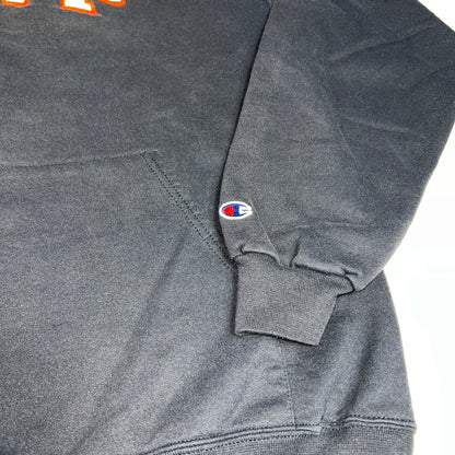 UW Platteville Pioneers Embroidered Champion Hoodie - Large