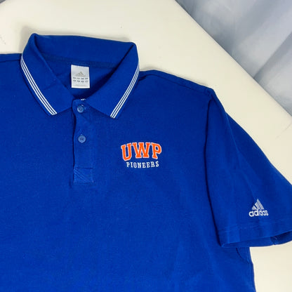 UW Platteville Pioneers Adidas Golf Polo - Large