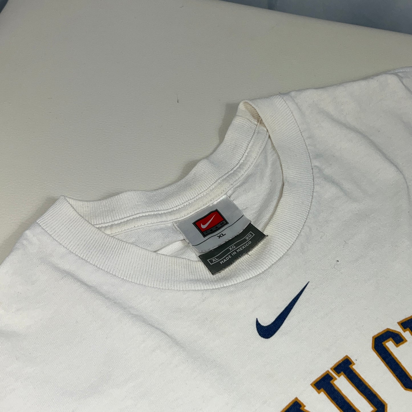 UW Eau Claire Blugolds Vintage Nike Long Sleeve Shirt - Football - X-Large