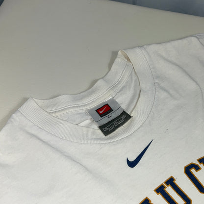UW Eau Claire Blugolds Vintage Nike Long Sleeve Shirt - Football - X-Large
