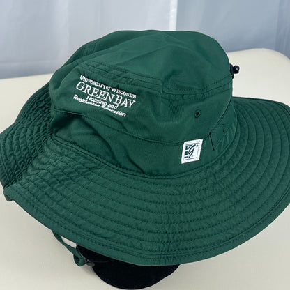 UW Green Bay Phoenix Bucket Hat OSFM - Res Life - Green - The Game