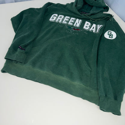 UW Green Bay Phoenix Hoodie - Small - Green