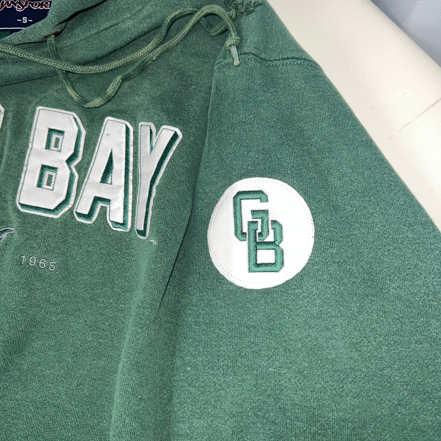 UW Green Bay Phoenix Hoodie - Small - Green