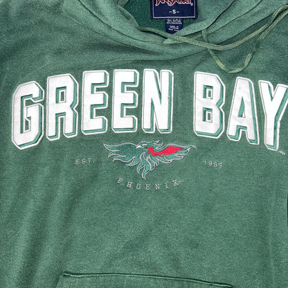 UW Green Bay Phoenix Hoodie - Small - Green