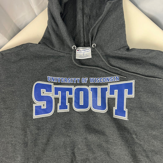 UW Stout Hoodie - Champion- XL