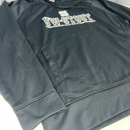 UW Stout Hoodie - Russell Athletic - Large