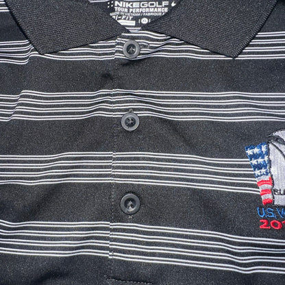 Nike Golf Polo XL Blackwolf Run 2012 US Womens Open Dri Fit