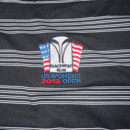 Nike Golf Polo XL Blackwolf Run 2012 US Womens Open Dri Fit